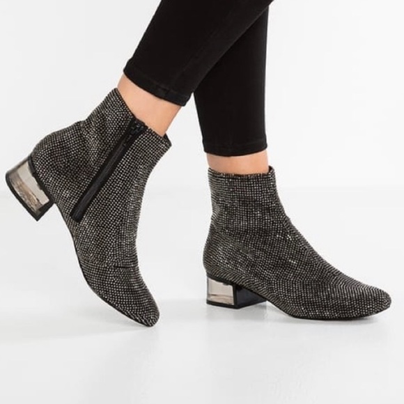 NWT ALDO Sparkle Ankle Boot - Picture 4 of 9